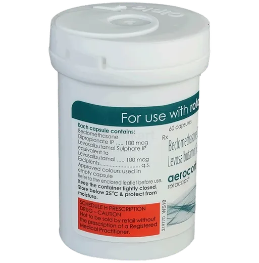 aerocort rotocap 60's